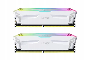Pamięć Lexar Ares RGB, DDR4, 16 GB, 4000MHz, CL18 (LD4EU008G-R4000GDWA)