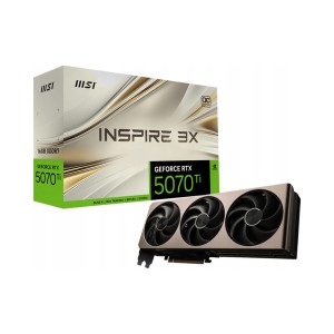 Karta graficzna MSI GeForce RTX 5070 Ti INSPIRE 16 GB
