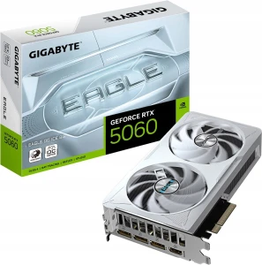 Karta graficzna Gigabyte GeForce RTX 5060 Eagle OC ICE 8GB GDDR7 DLSS4