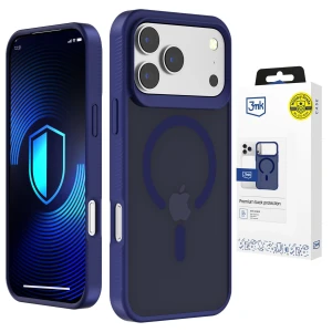 Apple iPhone 17 Pro Max - 3mk Smoke MagCase Blue