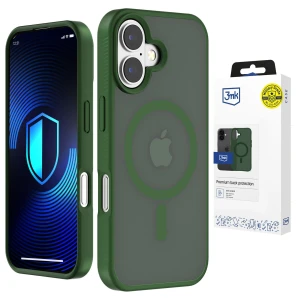 Apple iPhone 16 - 3mk Smoke MagCase Green