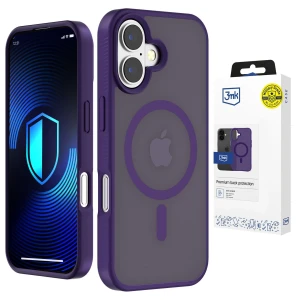 Apple iPhone 17 - 3mk Smoke MagCase Purple