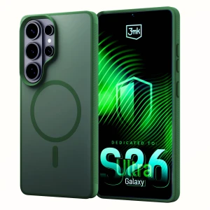Samsung Galaxy S26 Ultra - 3mk Smoke MagCase Green