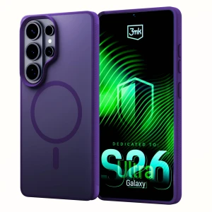 Samsung Galaxy S26 Ultra - 3mk Smoke MagCase Purple