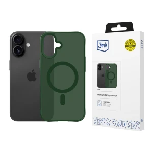 Apple iPhone 17 - 3mk Smoke MagCase Green