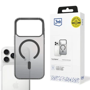 Apple iPhone 17 Pro - 3mk Frosty MagCase Black