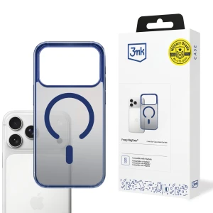 Apple iPhone 17 Pro - 3mk Frosty MagCase Blue