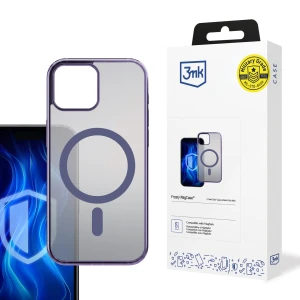 Apple iPhone 15 - 3mk Frosty MagCase Purple