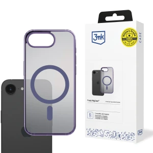 Apple iPhone 16E/ iPhone 17E - 3mk Frosty MagCase Purple