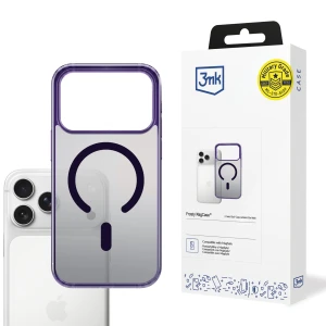 Apple iPhone 17 Pro - 3mk Frosty MagCase Purple