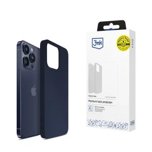 Apple iPhone 16 Pro - 3mk Silicone Case Dark Navy