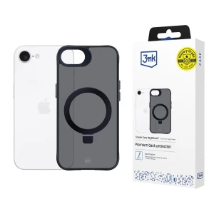 Apple iPhone 16E/ iPhone 17E - 3mk Smoke Case Mag&Stand