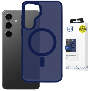 Samsung Galaxy S24 - 3mk Smoke MagCase Blue