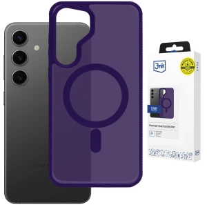 Samsung Galaxy S24 - 3mk Smoke MagCase Purple