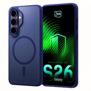 Samsung Galaxy S26+ - 3mk Smoke MagCase Blue