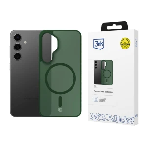 Samsung Galaxy S24 - 3mk Smoke MagCase Green