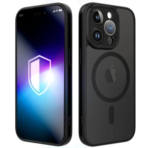 Apple iPhone 15 Pro - 3mk Misty MagCase Black