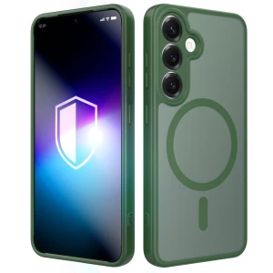 Samsung Galaxy S25 - 3mk Misty MagCase Green