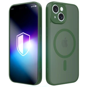 Apple iPhone 15 - 3mk Misty MagCase Green